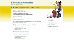 Desktop Screenshot of escuraxemeneiesmila.com